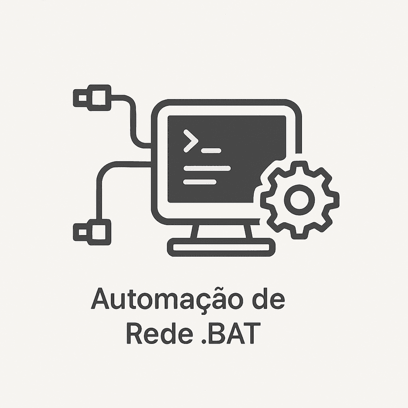 Imagem do projeto Automação de Processos com .BAT + C# + Logs